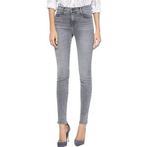 J Brand Gray Maria High Rise Skinny Denim Jeans‎ Size 31